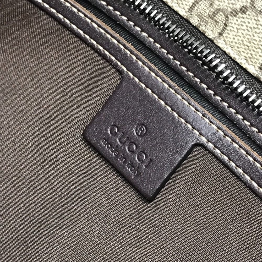 GUCCI 211137 GG Logo Shoulder Bag Tote Supreme Canvas Leather Men's Women's B... - Picture 16 of 16